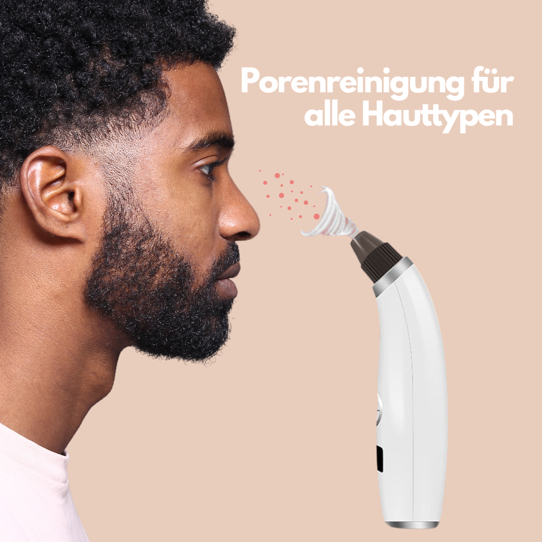Pore cleaner with 5 attachments | Hot-Compress function and display