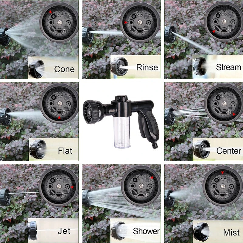 8in1 Spray Nozzle for Car, Garden & Pets