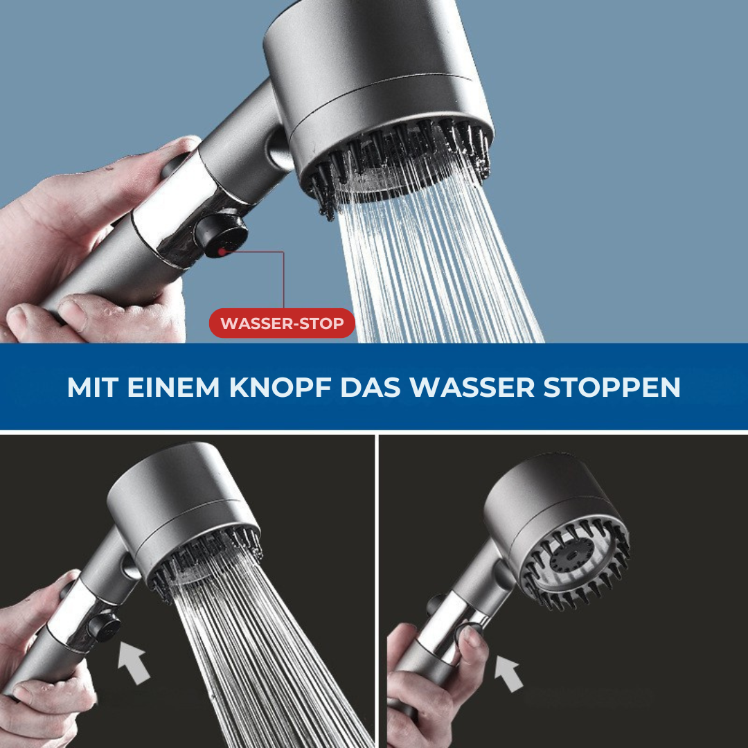 3in1 Shower Head - SPA-Feeling für dein Zuhause