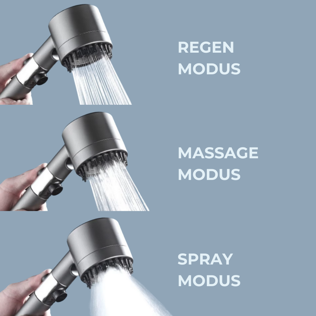 3in1 Shower Head - SPA-Feeling für dein Zuhause