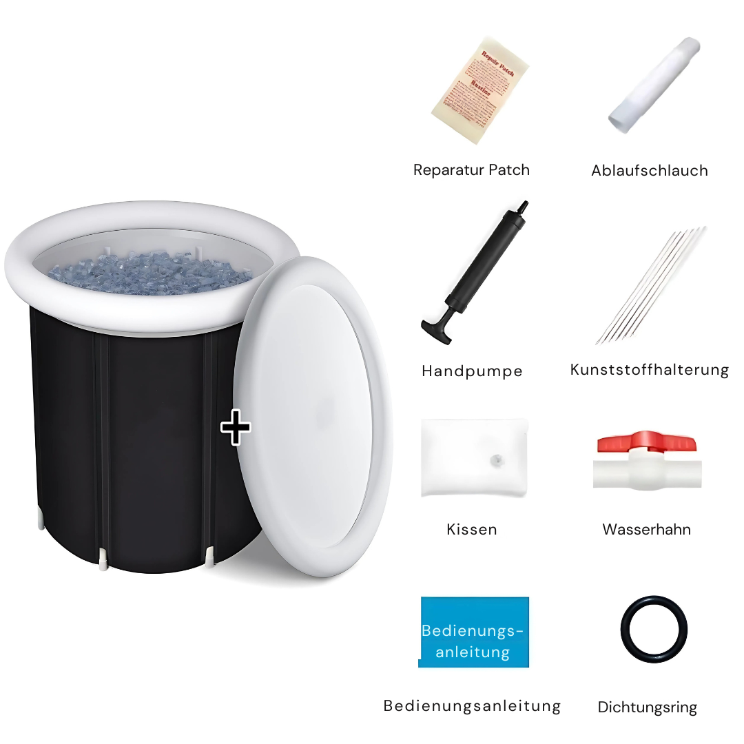 Aufblasbares Eisbad - Ultimative Abkühlung & Erfrischung